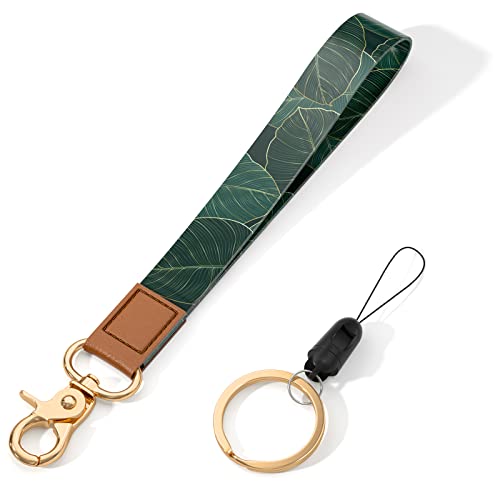 Image of Wrist Lanyard Key Chain, Wristlet Strap Keychain Holder for Women Men Car Keys Wallet Card Phone