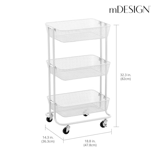 MDesign Pratico carrello con ruote ideale per