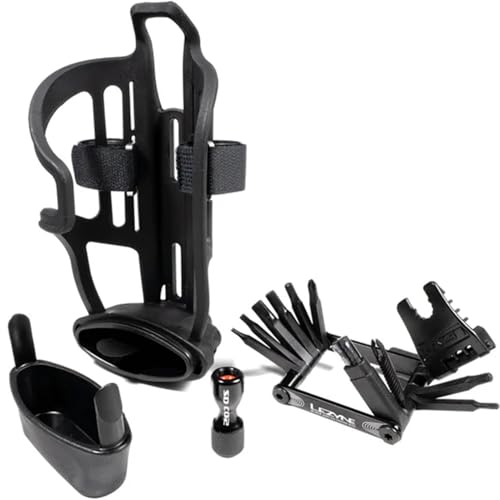 Lezyne Unisex - Adult Tubeless Flow Bottle Holder, Black, 1