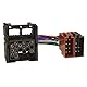 tomzz Audio 7004-002 Werks Originalradio Anschlußkabel Adapter kompatibel mit BMW Werksradio Rundpin Alter Anschluss auf 16pol. ISO Buchse