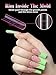 EBANKU Dual Nail Forms for Poly Extension Gel, Reusable Nail Molds 15 Sizes Nail Extension Forms for Builder Gel Manicure Design Salon DIY, 140 Pieces, 14 Sizes