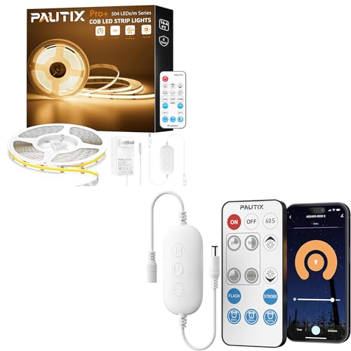 Tira LED PAUTIX Blanco Cálido 3000K 5m con Control Remoto miniatura 1
