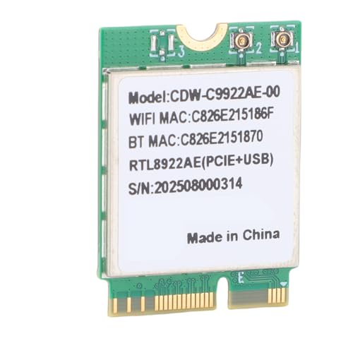 Carte WiFi 7 M.2 RTL8922AE pour télétravailler et regarder des vidéos 4K en famille