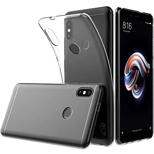 Image of Case Creation Brand - Mobile Cover for Xiaomi Redmi Note 6 (Soft & Flexible Back Case), Transparent