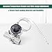 YUXIVCNE P5047588 Gas Fryer Thermostat 200-400 F Range 1/4 In Stuff Box for Mpt Replacement for Pitco GSA60301800 4290-006 P5047590, Temperature Controller with Knob