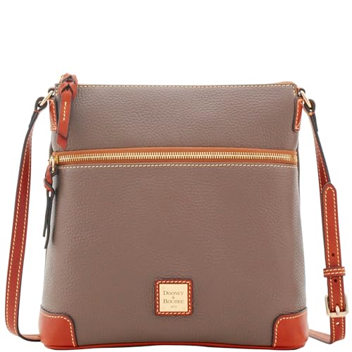 Image of Dooney & Bourke Womens Crossbody, Large Leather Handbag with Shoulder Strap