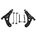 A-Premium Set of 6, Front Lower Control Arm, Sway Bar Link, Outer Tie Rod End, Compatible with Chevrolet Aveo (5) 2004-2011, Suzuki Swift+ 04-09, Pontiac G3 09-10, G3 Wave 09, Wave (5) 05-08