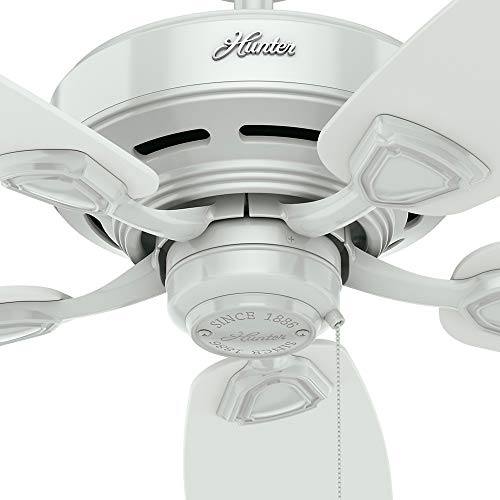 Hunter Sea Wind 2 48" Indoor/Outdoor Ceiling Fan - 5 Reversible Blades Included - White - Image 6