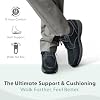 Orthofeet Men's Orthopedic Leo Leather Casual Shoe with Arch Support