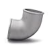 IspeedyTech 3.0 peformance 90 Degree Tight Radius hose 76mm Cast Aluminum Elbow Intercooler Turbo intake inlet Pipe (3 inch)