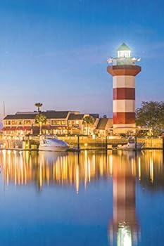 Paperback Notebear: Hilton Head, South Carolina, Light House Journal Book
