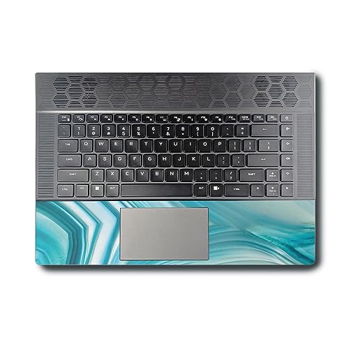 Image of MightySkins Skin Compatible with Alienware X16 R1 (2023) Full Wrap Kit - Aquamarine Quartz | Protective, Durable, and Unique Vinyl Decal wrap Cover | Easy to Apply & Change Styles | Made in The USA