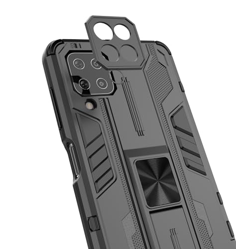 Coque Samsung A12 5G béquille invisible et dos aimanté multiusage