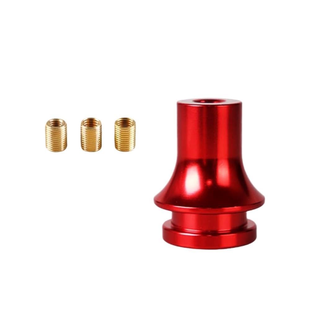 Cloudburstvoltix Red Thread Shift Knob Boot Retainer Adapter M10x1.5 M10x1.25 M12x1.25 Compatibl(Red)