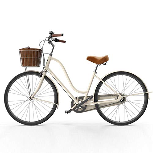 Selle de vélo large et souple finition cuir rétro premium - 6