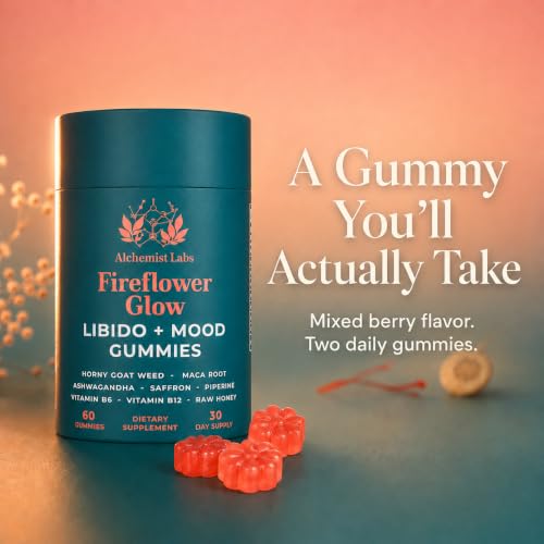 Alchemist Labs Fireflower Glow Libido Gummies