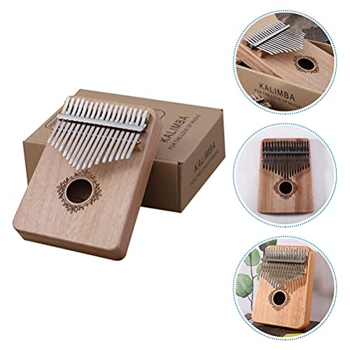 1Pc 17 Toetsen Thumb Piano Kalimba Draagbare Houten Finger Thumb Piano Voor Beginners Vinger Piano Instrument Voor Music… - Image 8