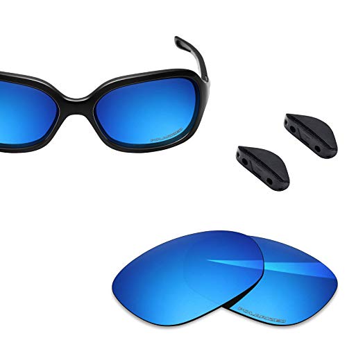 Image of BLAZERBUCK Polarized Replacement Lenses & Nose Pad for Oakley Pulse OO9198 Sunglasses