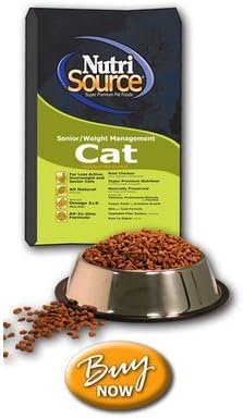 Tuffy'S Pet Food 131549 Nutri Cat Senior Weight Management Chicken/Rice Food, 1.5-Pound