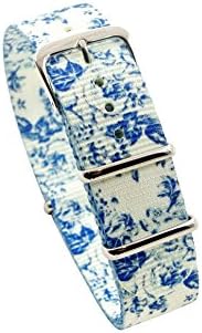 HNS Watch Bands - Choice of Pattern & Width (18mm, 20mm, 22mm) - Ballistic Premium Nylon Watch Straps