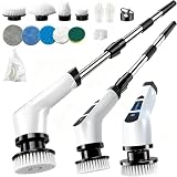 cuisine salle de bain international 【9 Têtes de Brosse Interchangeables&2 Vitesses Réglables】Ce brosse nettoyante electrique comprend 9 accessoires spécialisés pour toutes vos tâches de nettoyage-idéal pour la douche,les sièges auto,les plans de travail et plus encore.Avec deux vitesses ajustables(400/390 tr/min),il élimine efficacement tous types de saletés