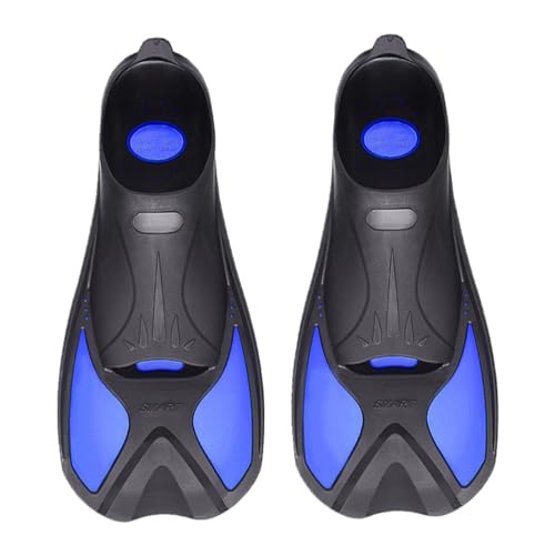 Pinne Da Nuoto Corte - Pinne Da Snorkeling Da Uomo, Pinne Da Sub Leggere | Pinne Da Allenamento Per Il Nuoto, Pinne Morbide Ed Ergonomiche Per L'acqua, Attrezzatura Per L'immersione, Pinne Corte Per U