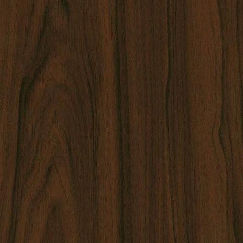 d-c-fix Plastic Self-Adhesive Contact Paper Wood Decor Vinyl Fablon Sticker Wallpaper for Kitchen Furniture Living Room Walnut 900mm/m
