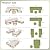 Ziraukon 7-Piece Wicker Patio Furniture Set, Outdoor Sectional Sofa PE Rattan Wicker Patio Freely Combined Conversation Sets, All-Weather Patio Sofa Set with Thick Cushions and Pillows, Beige