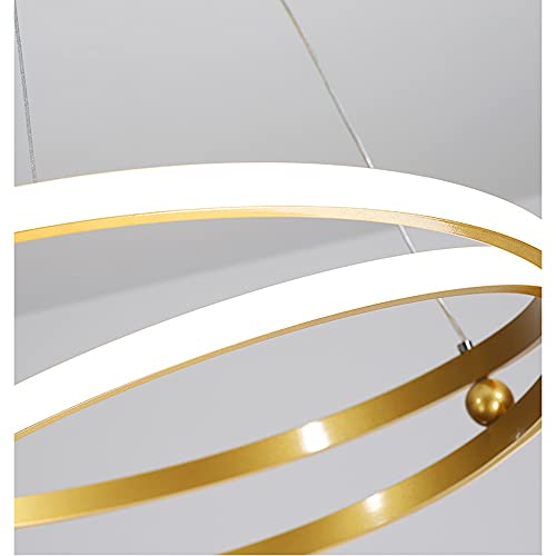 Lustre à intensité variable 36W avec télécommande pour grand séjour