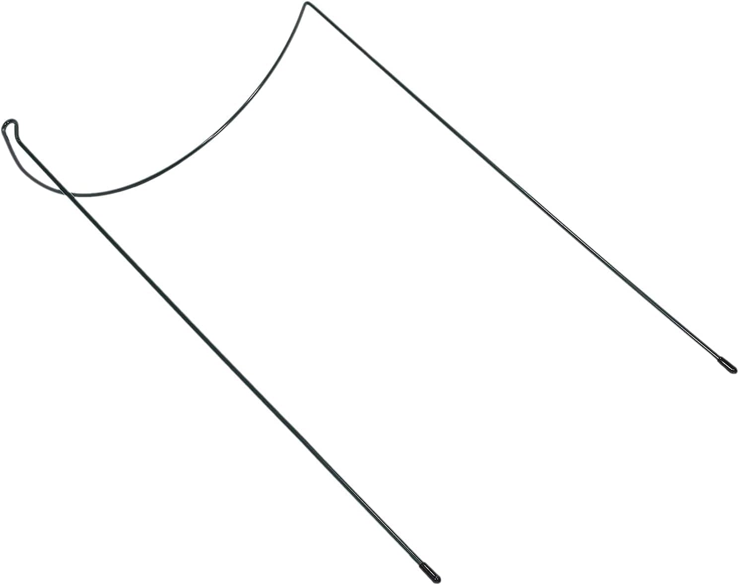 U-K Professional Design4 Pack Plant Support Stake Metal Garden Plant Stake Green Half Round Plant Support Plant Cage Plant Support : Patio, Lawn & Garden