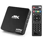 4K Media Player, MYPIN HDMI MP4 Media Player Support 14TB HDD/ 512G USB Drive/SD Card with HDMI/AV Out for HDTV/PPT MKV AVI MP4 H.265-Support Advertising Subtitles/Timing, Networkable