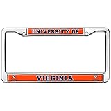 University of Virginia School Logo Full Size Standard License Plate Metal Frame