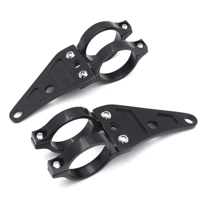 Soporte de faro abrazaderas motocicleta horquilla 41mm Cafe Racer 4