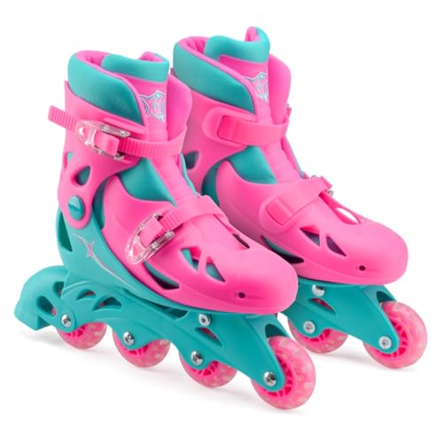 Adjustable Inline Roller Skates Blue