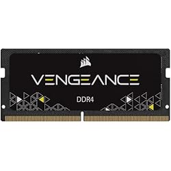 Corsair Vengeance SODIMM 8GB (1x8GB) DDR4 2666MHz CL18 Memoria para Portátiles/Notebooks (Soporte para Procesadores Intel Core™ i5 e i7 de 6ª Generación) Negro