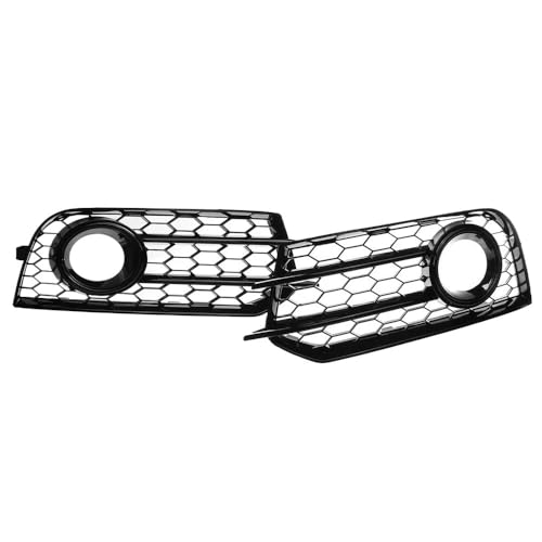 Grille de phare antibrouillard haut de gamme en nid d'abeille pour pare-chocs avant A1 8X