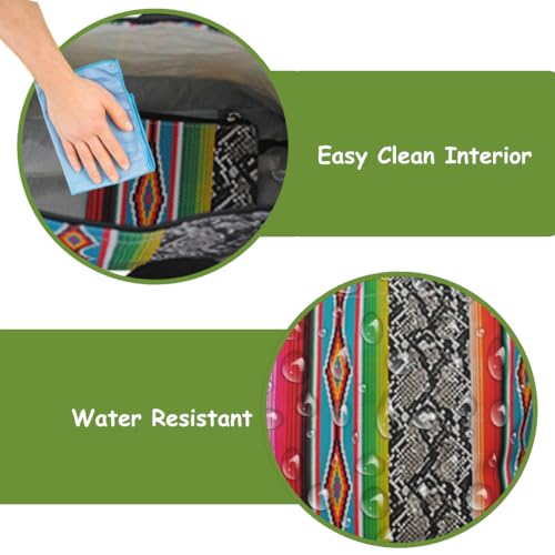 Image of NGIL Medium Top Zipper Closure Canvas Tote Bag with Attached Matching Coin Purse For Moms and Nurses