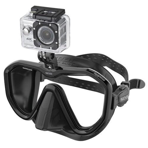 SEAC Appeal Pro, Masque Mono-Verre avec Support caméra