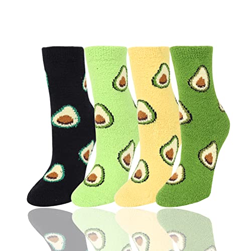 Benefeet Sox Cute Animal Fuzzy Socks for Women Girls Funny 3D Animal Cozy Socks Fluffy Slipper Socks Plush Comfy Soft Socks2