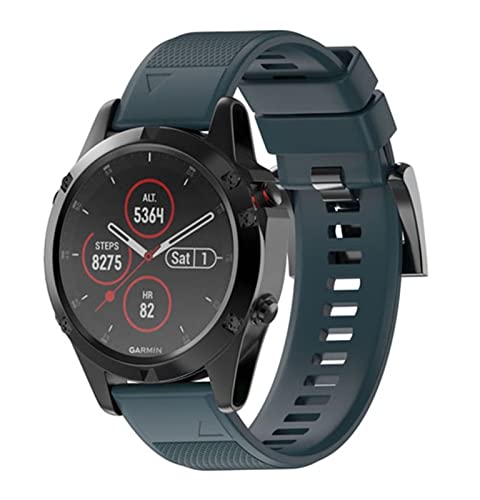 Bracelet silicone Garmin Fenix 5 Plus pour randonnée et quotidien