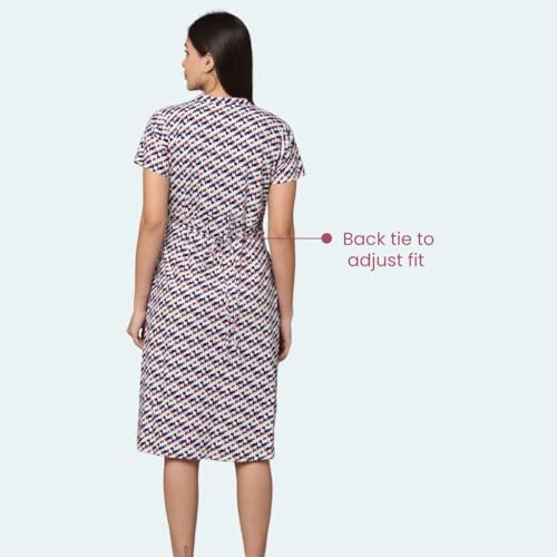 Image of Morph Maternity | Maternity Dresses for Women | Fits During Pregnancy & Post Pregnancy | Back Tie to Adjust