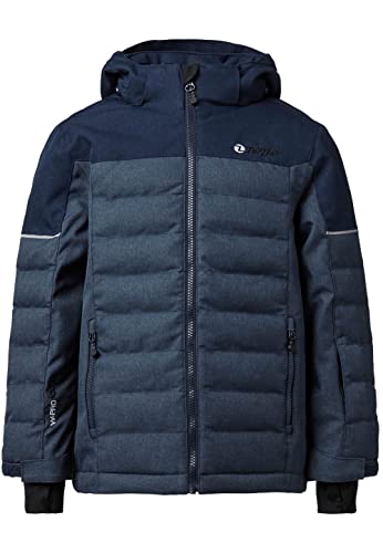 Veste de ski ZIGZAG Melange Midnight Navy 104 pour le ski de piste