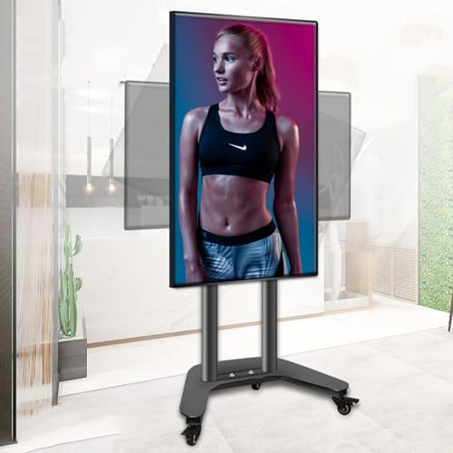 Soporte universal para TV móvil 32-60 pulg altura ajustable miniatura 1