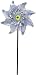 Molinillos de viento reflectantes, 1 paquete de molinillos de viento extra brillantes para decoración de jardín, asustar a los pájaros de la granja de jardín Patio Lawn Farm. Útil y práctico.