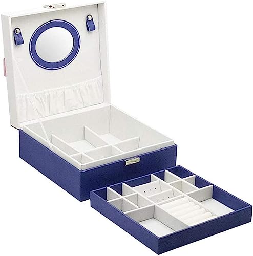 Boîte à bijoux anti-nœuds avec compartiment couvert pour protéger vos colliers - 5
