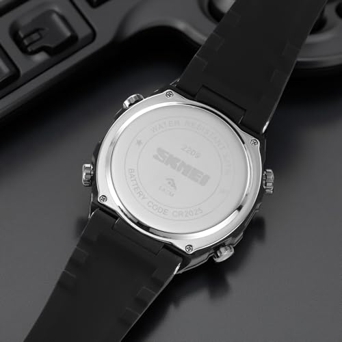 Image of SKMEI Men Watch Compass Pedometer Calories Sport Watch LED Digital Stopwatch Boy Digital Sport Wristwatch
