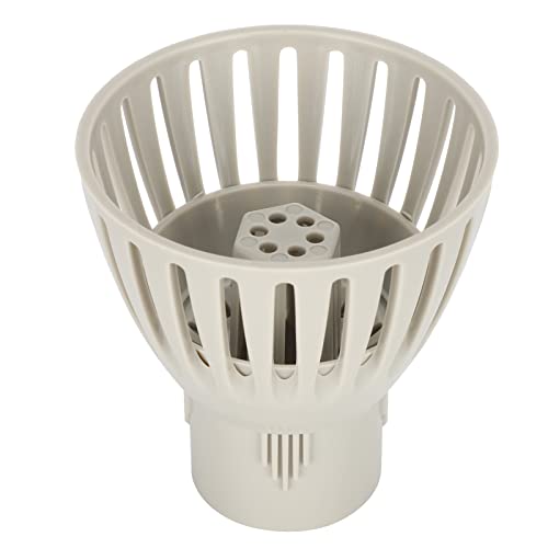 GLOGLOW Filtro de piscina multifuncional, cesta de escumadeira de piscina, filtro de plástico, ferra