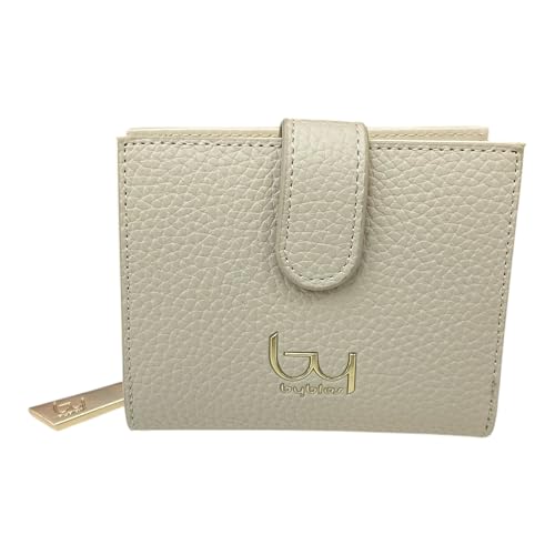 Byblos Naos-Wallet BOLSOS Mixte : portefeuille noir élégant et compact