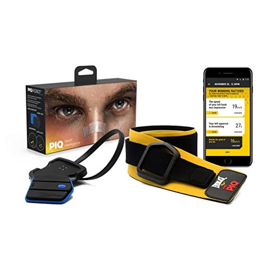 PIQ Sensor, koppelbar, für Datenanalyse, Drahtlos Einheitsgröße Schwarz/Blau