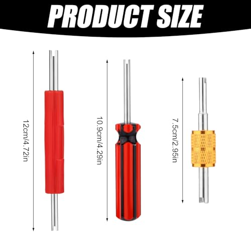 Llave para núcleo de válvula 3 piezas extractora miniatura 2